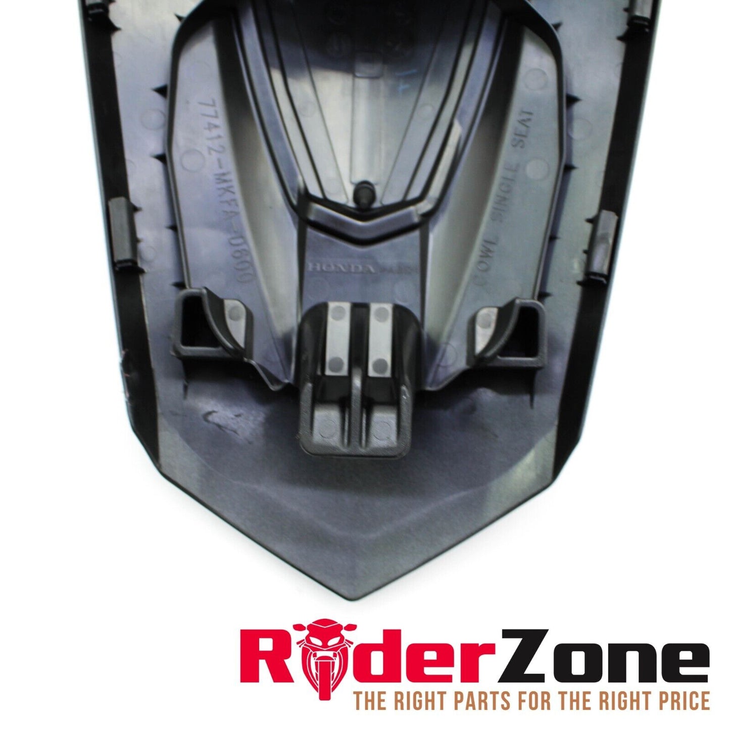 2017 - 2019 HONDA CBR1000RR PILLION SEAT PASSENGER PLASTIC COWLING SILVER GREY