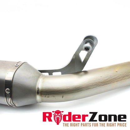 2017 - 2019 HONDA CBR1000RR GRAVES EXHAUST MUFFLER END PIPE SILVER