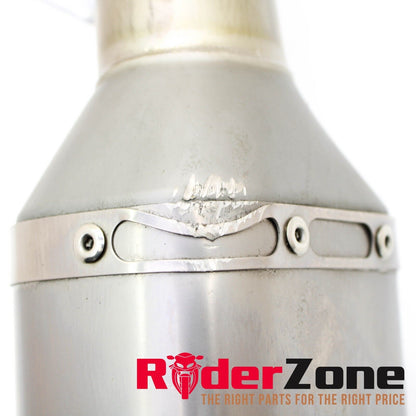 2017 - 2019 HONDA CBR1000RR GRAVES EXHAUST MUFFLER END PIPE SILVER