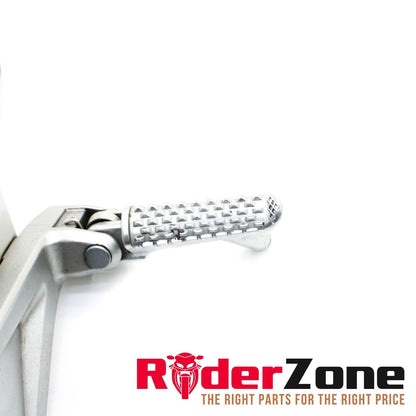 2017 - 2019 HONDA CBR1000RR LEFT REARSET FOOT PEG SILVER FOOT GUARD BOLTS