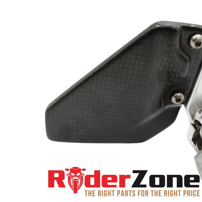 2004 - 2008 APRILIA RSV1000R REARSET PEG BRACKET BOLTS RIGHT LEFT SILVER GUARD
