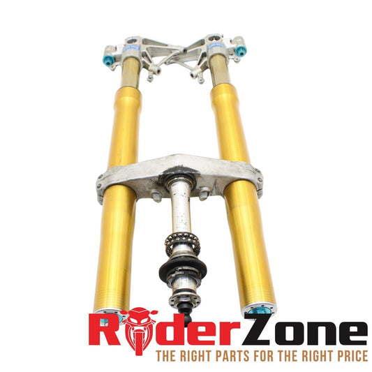 2004 - 2008 APRILIA RSV1000R OHLINS FORKS FRONT SUSPENSION TRIPLE TREE STRAIGHT