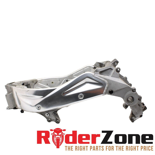 2004 - 2008 APRILIA RSV1000R FRAME MAIN CHASSIS SILVER STRAIGHT *NO DENTS* STOCK