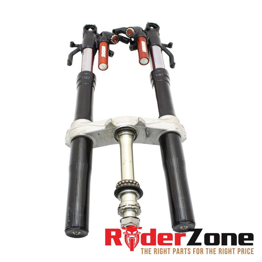 2021 - 2023 KAWASAKI NINJA ZX10R FORKS FRONT SUSPENSION TRIPLE TREE DAMPER