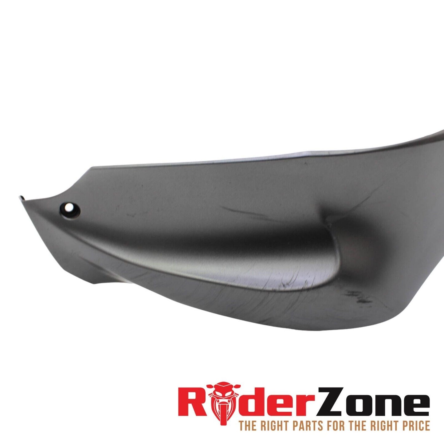 2021 - 2023 KAWASAKI NINJA ZX10R RIGHT GAS TANK TRIM SIDE COVER GREY *DAMAGED*