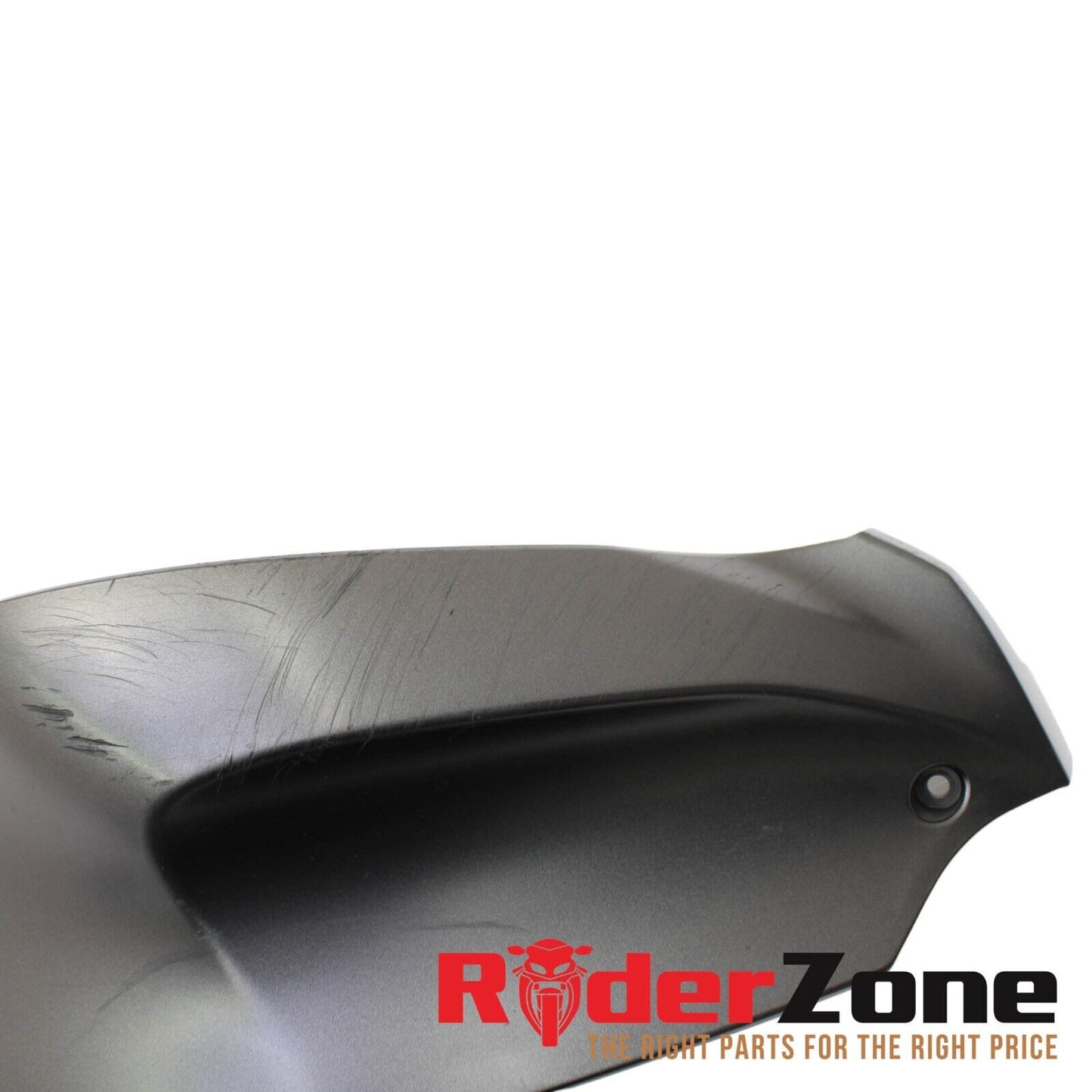 2021 - 2023 KAWASAKI NINJA ZX10R RIGHT GAS TANK TRIM SIDE COVER GREY *DAMAGED*