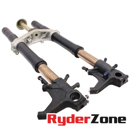 2006 2007 SUZUKI GSXR600 GSXR750 FORKS SHOCK FRONT SUSPENSION SET TRIPLE TREE