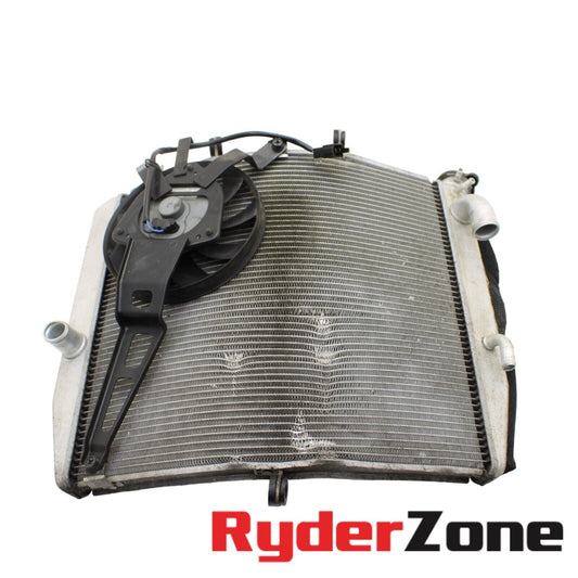 2008 - 2010 KAWASAKI NINJA ZX10R RADIATOR ENGINE MOTOR COOLING COOLER FAN