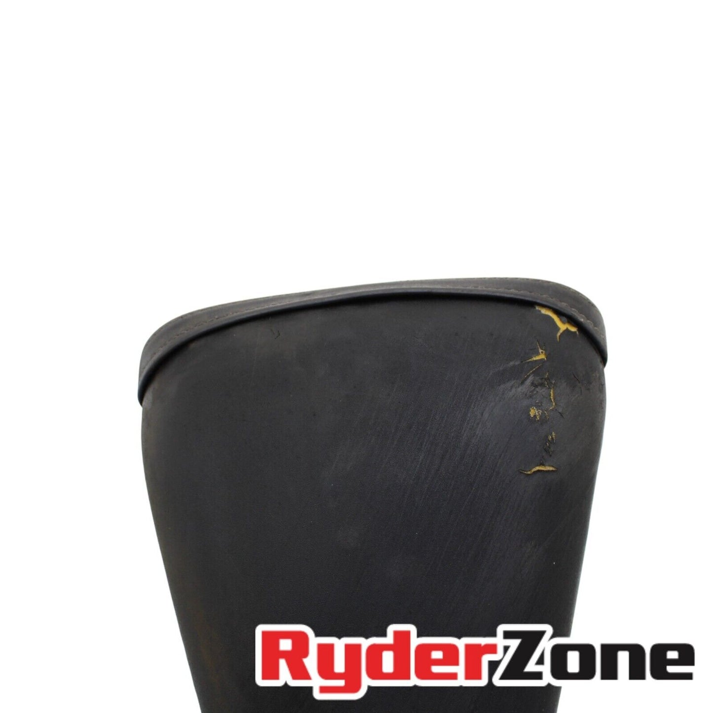 2008 - 2010 KAWASAKI NINJA ZX10R PASSENGER SEAT REAR BACK TANDEM *TORN* BLACK