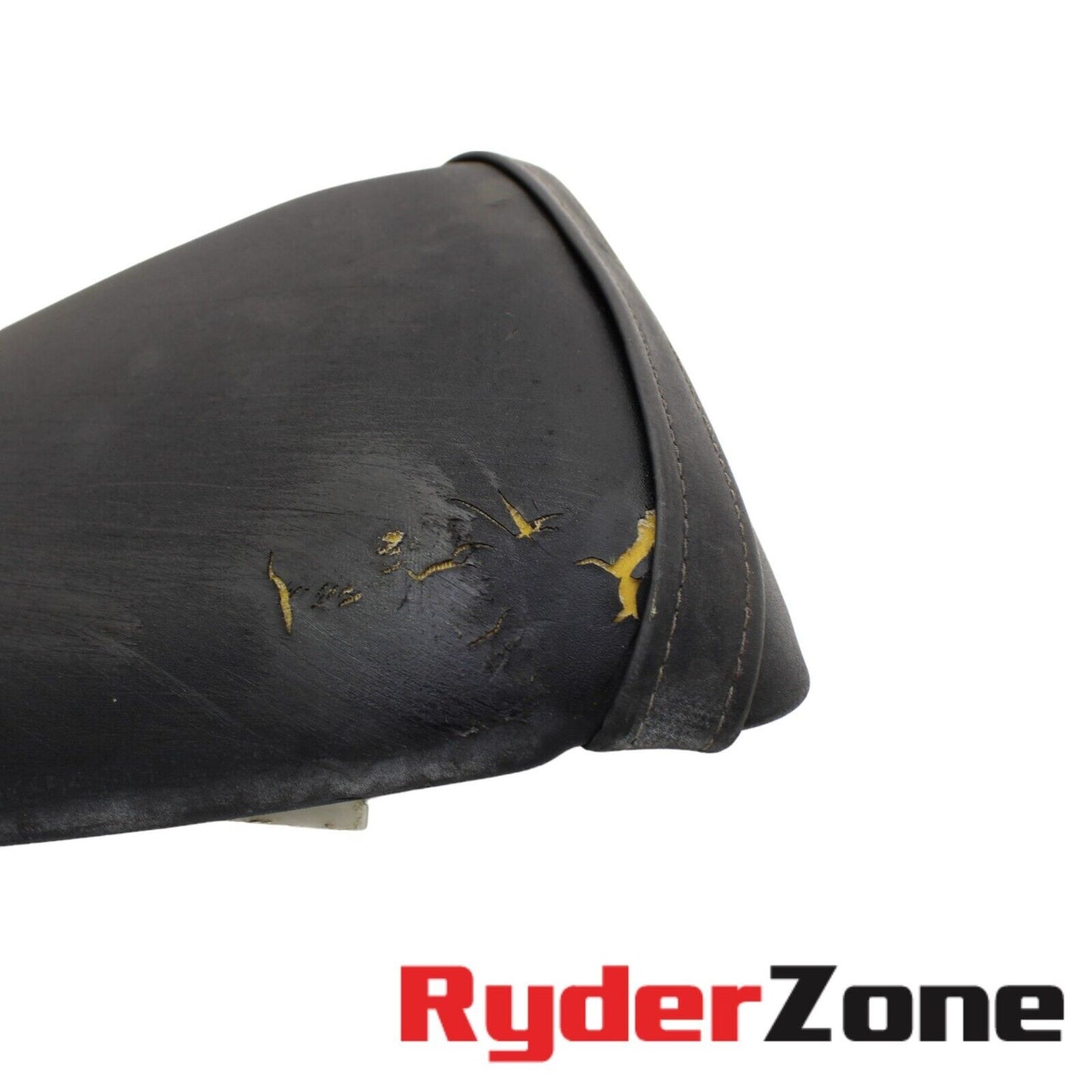 2008 - 2010 KAWASAKI NINJA ZX10R PASSENGER SEAT REAR BACK TANDEM *TORN* BLACK