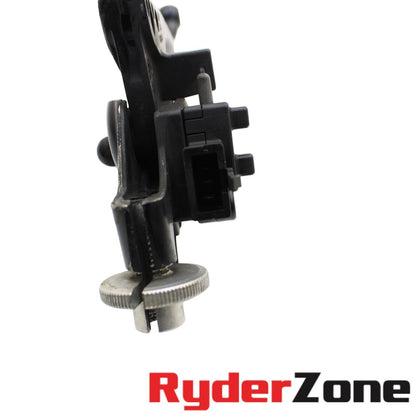 2008 - 2010 KAWASAKI NINJA ZX10R CLUTCH LEVER MOUNT PERCH BRACKET BLACK