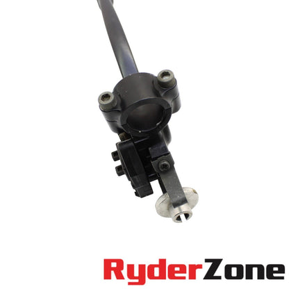 2008 - 2010 KAWASAKI NINJA ZX10R CLUTCH LEVER MOUNT PERCH BRACKET BLACK