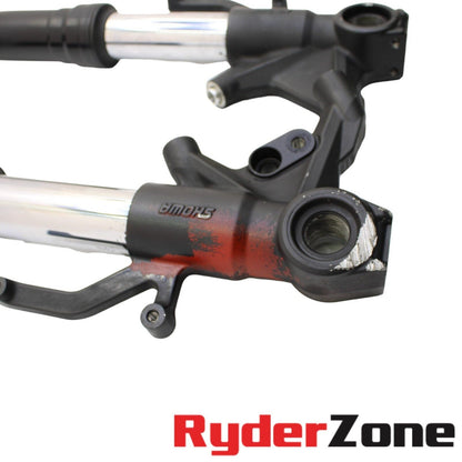 2019 - 2023 KAWASAKI NINJA ZX6R FORKS FRONT SUSPENSION FORK TUBES TRIPLE TREE OE