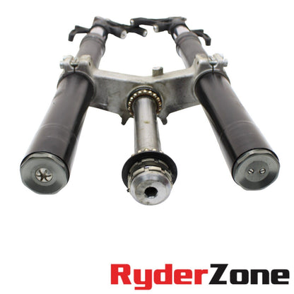 2019 - 2023 KAWASAKI NINJA ZX6R FORKS FRONT SUSPENSION FORK TUBES TRIPLE TREE OE
