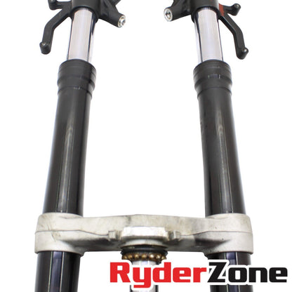 2019 - 2023 KAWASAKI NINJA ZX6R FORKS FRONT SUSPENSION FORK TUBES TRIPLE TREE OE