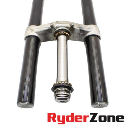 2019 - 2023 KAWASAKI NINJA ZX6R FORKS FRONT SUSPENSION FORK TUBES TRIPLE TREE OE
