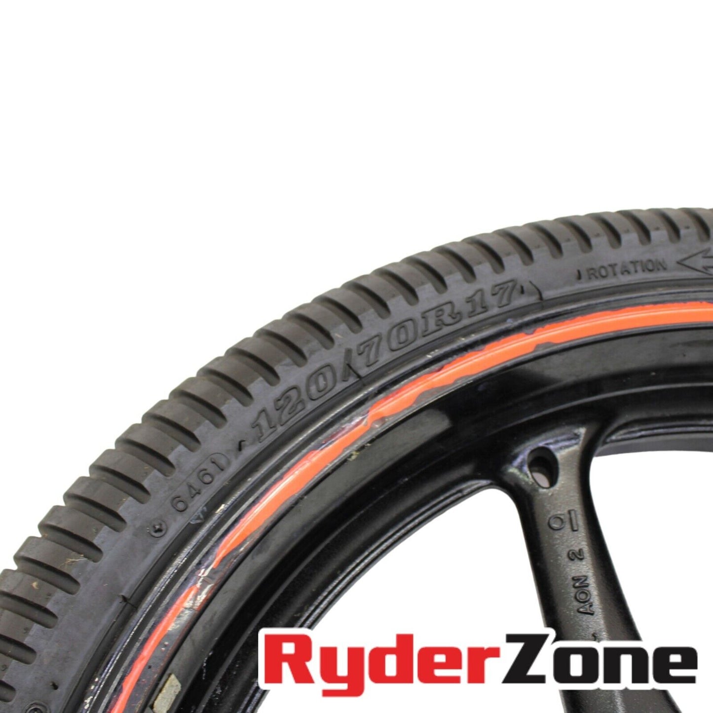 2011 - 2022 SUZUKI GSXR600 GSXR750 WHEEL SET RIM STRAIGHT DUNLOP RAIN TIRES