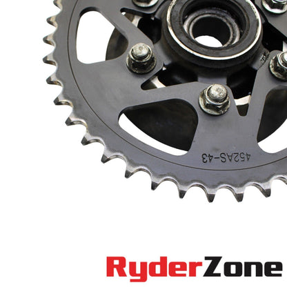 2013 - 2018 KAWASAKI NINJA ZX6R VORTEX COJINETES DE BUJE DE PIÑÓN NEGROS TRASERO Y DELANTERO 