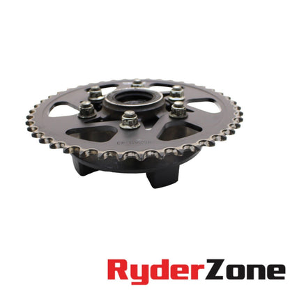 2013 - 2018 KAWASAKI NINJA ZX6R VORTEX COJINETES DE BUJE DE PIÑÓN NEGROS TRASERO Y DELANTERO 
