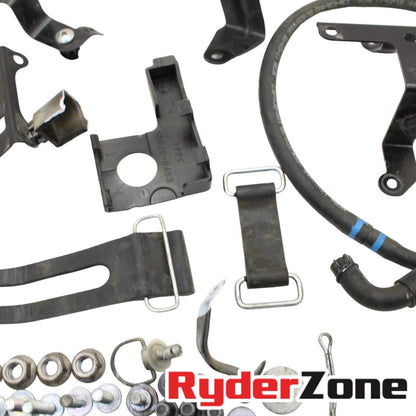 2013 - 2018 KAWASAKI NINJA ZX6R KIT DE HARDWARE TORNILLOS MANGUERAS SOPORTES SOPORTE STOCK 