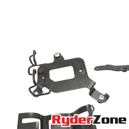 2013 - 2018 KAWASAKI NINJA ZX6R KIT DE HARDWARE TORNILLOS MANGUERAS SOPORTES SOPORTE STOCK 
