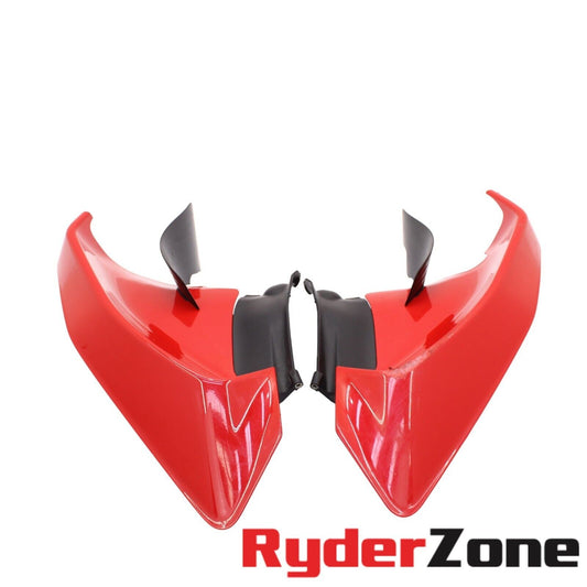 2018 - 2021 DUCATI PANIGALE V4 V4S UPPER FAIRING COWL RIGHT LEFT SIDE RED STOCK