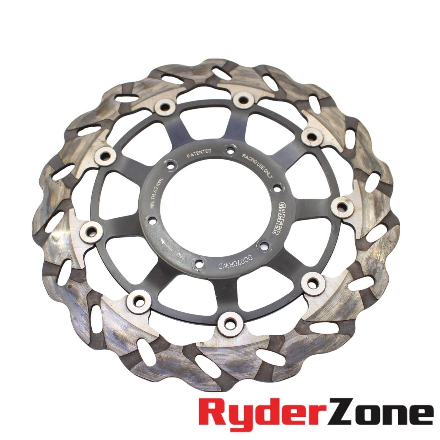 2007 - 2012 HONDA CBR600RR GALFER FRONT BRAKE ROTORS STRAIGHT TRACK DC070RWI