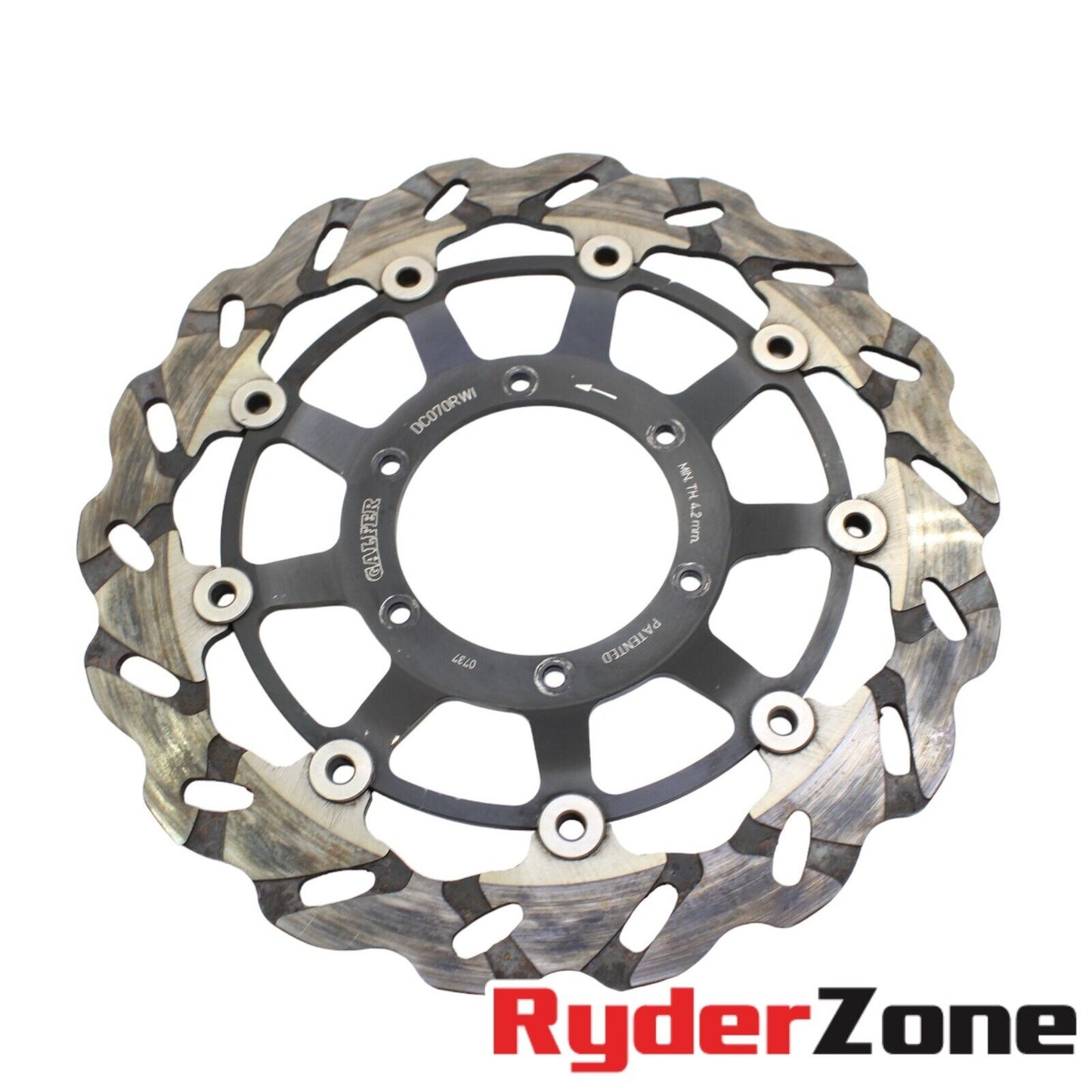 2007 - 2012 HONDA CBR600RR GALFER FRONT BRAKE ROTORS STRAIGHT TRACK DC070RWI