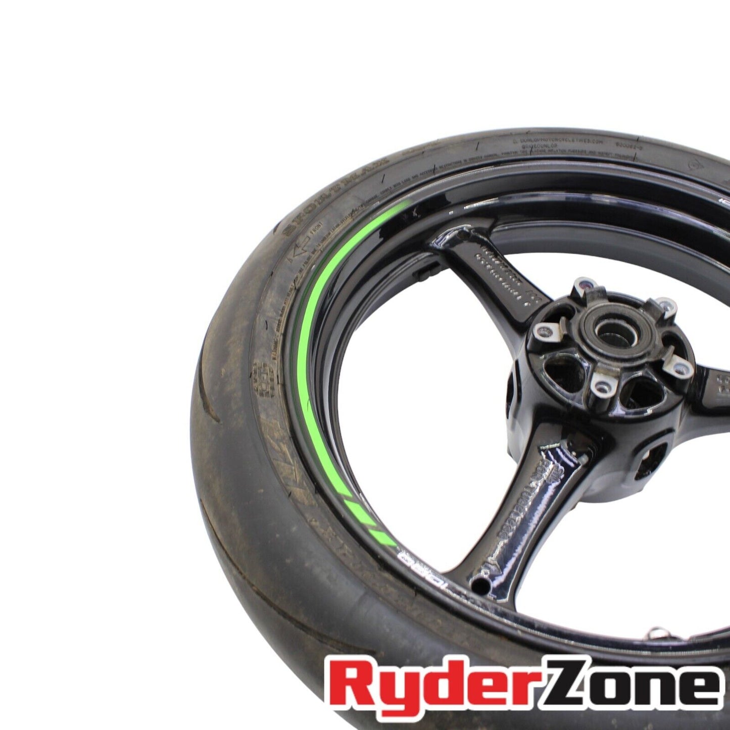 2021 - 2024 KAWASAKI NINJA ZX10R FRONT WHEEL MICHELIN TIRE STRAIGHT RIM STOCK