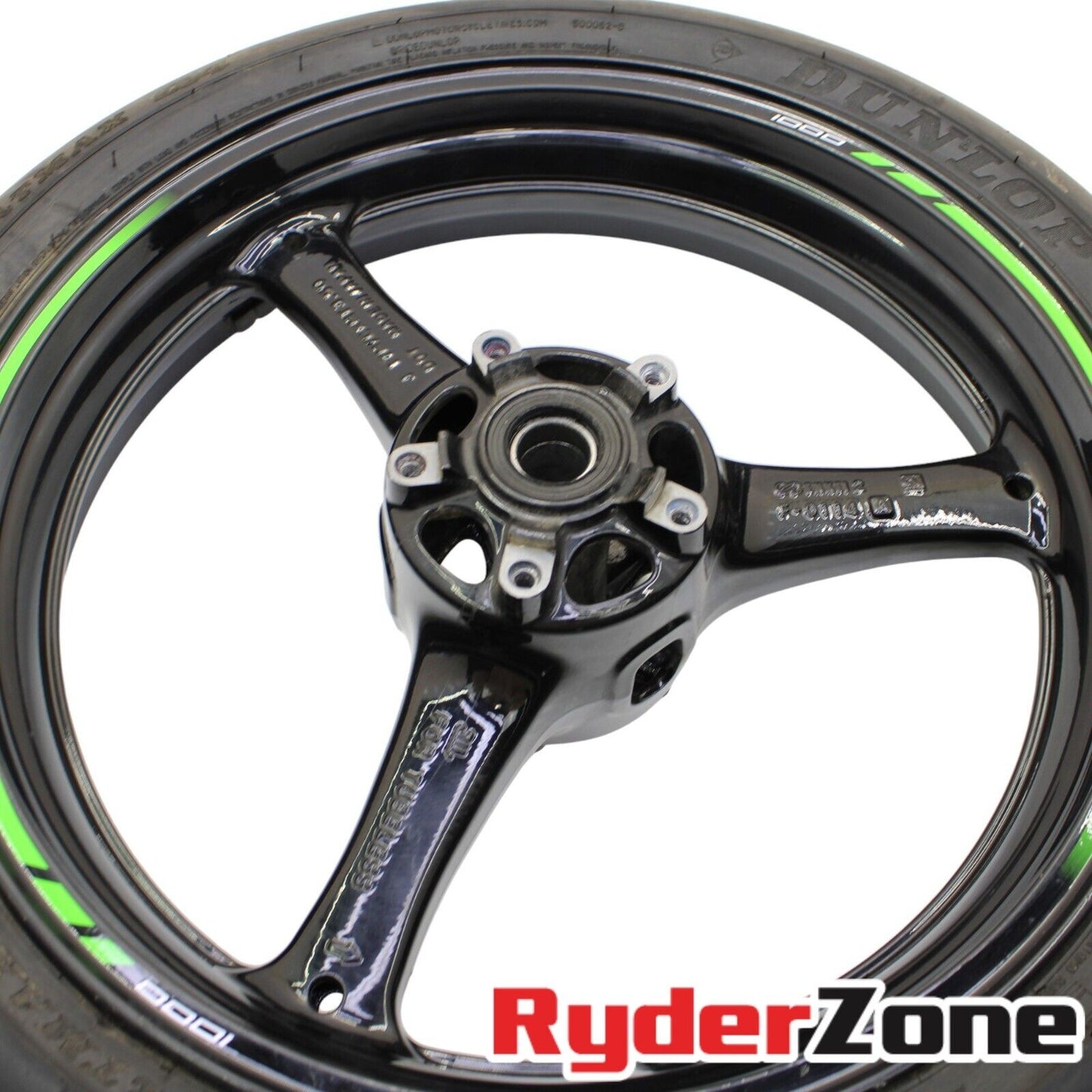 2021 - 2024 KAWASAKI NINJA ZX10R FRONT WHEEL MICHELIN TIRE STRAIGHT RIM STOCK