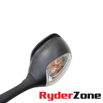 2005 2006 SUZUKI GSXR 1000 MIRROR SET FRONT TURN SIGNAL REAR VIEW BLACK STOCK