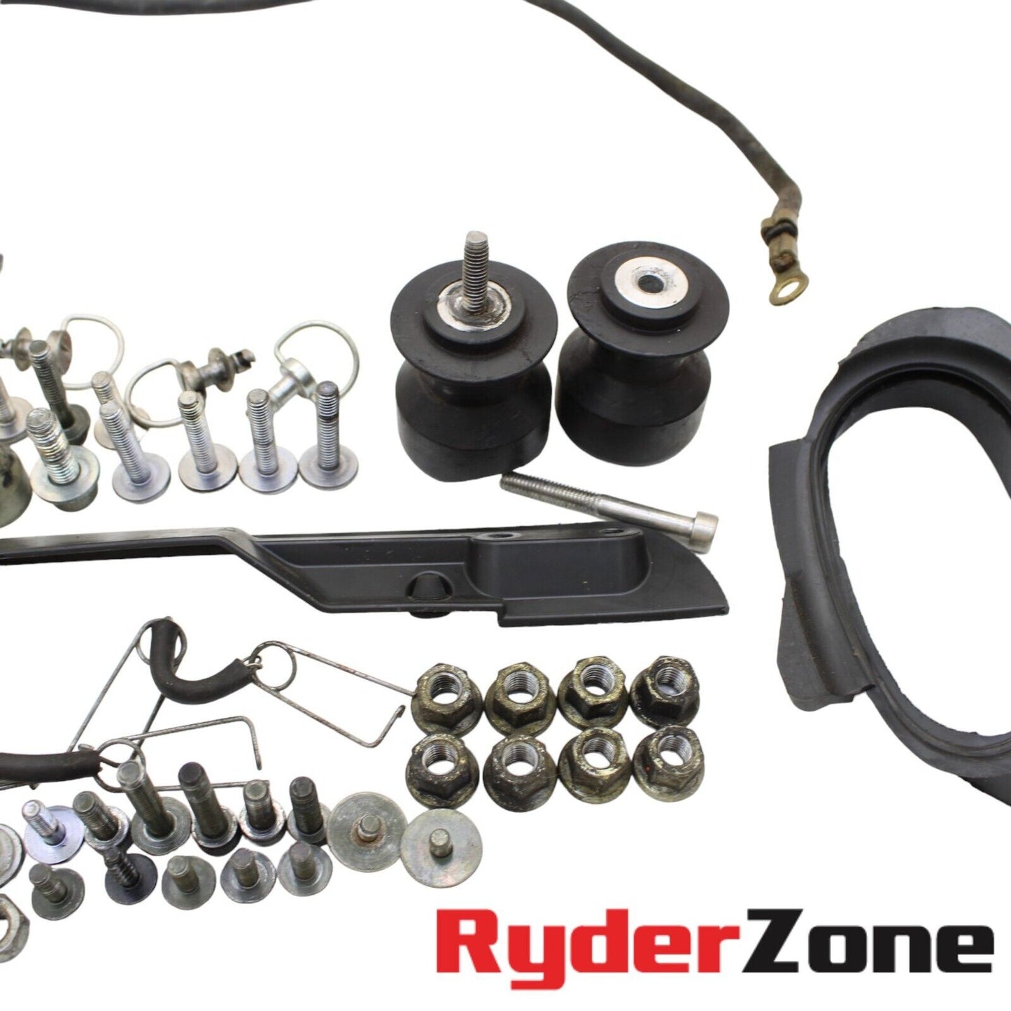 2004 - 2006 YAMAHA YZF R1 BOLTS SET HARDWARE KIT NUTS WASHER CABLE STOCK BLACK