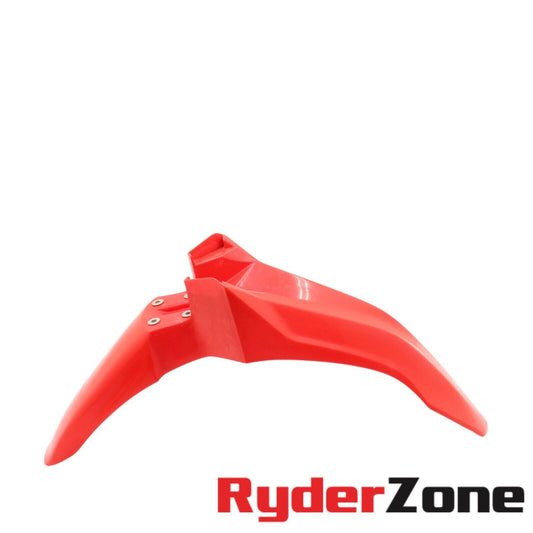 2013 - 2018 HONDA CRF250L FRONT FENDER MUD GUARD FAIRING RED GENUINE PLASTIC