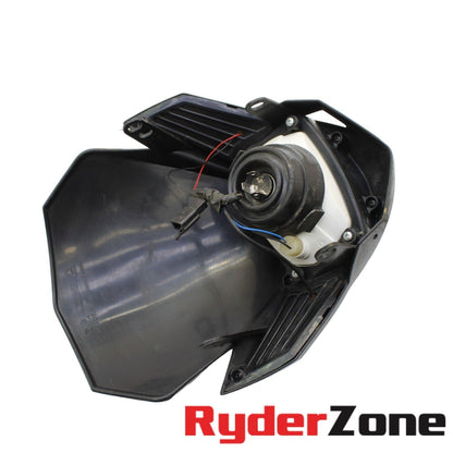 2013 - 2016 HONDA CRF250L HEADLIGHT NOSE FAIRING UPPER PLASTIC HEAD LIGHT LAMP