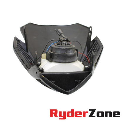2013 - 2016 HONDA CRF250L HEADLIGHT NOSE FAIRING UPPER PLASTIC HEAD LIGHT LAMP