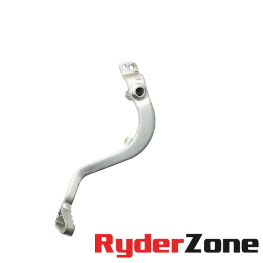 2013 - 2016 HONDA CRF250L BRAKE PEDAL LEVER SILVER BRAKING CONTROL STRAIGHT