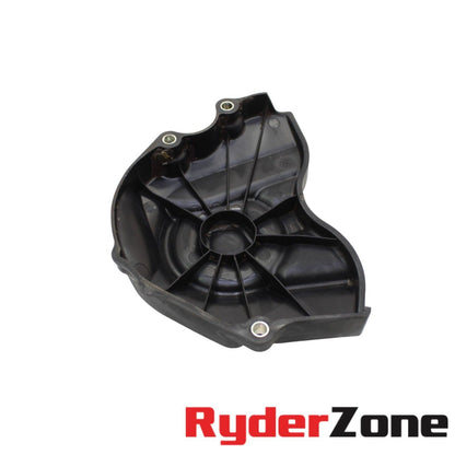 2016 - 2020 KAWASAKI NINJA ZX10R ENGINE SPROCKET COVER BLACK PLASTIC SCUFFED