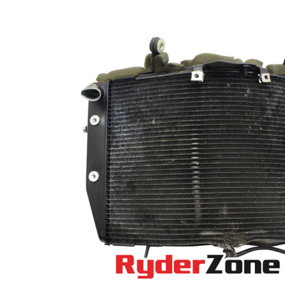 2008 - 2016 YAMAHA YZF R6 RADIATOR ENGINE COOLING COOLER BLACK STOCK