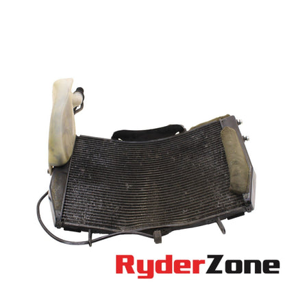 2008 - 2016 YAMAHA YZF R6 RADIATOR ENGINE COOLING COOLER BLACK STOCK
