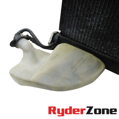 2008 - 2016 YAMAHA YZF R6 RADIATOR ENGINE COOLING COOLER BLACK STOCK