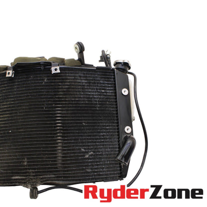 2008 - 2016 YAMAHA YZF R6 RADIATOR ENGINE COOLING COOLER BLACK STOCK