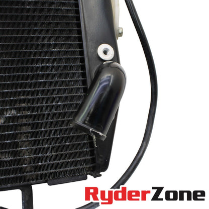 2008 - 2016 YAMAHA YZF R6 RADIATOR ENGINE COOLING COOLER BLACK STOCK