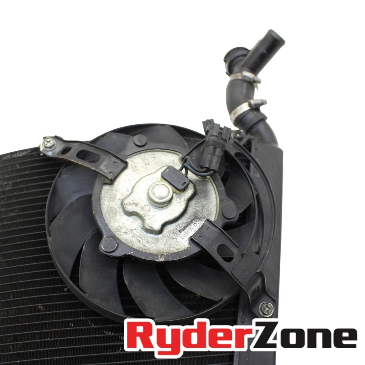 2006 2007 HONDA CBR1000RR RADIATOR ENGINE COOLING SYSTEM FAN HOSE BLACK STOCK