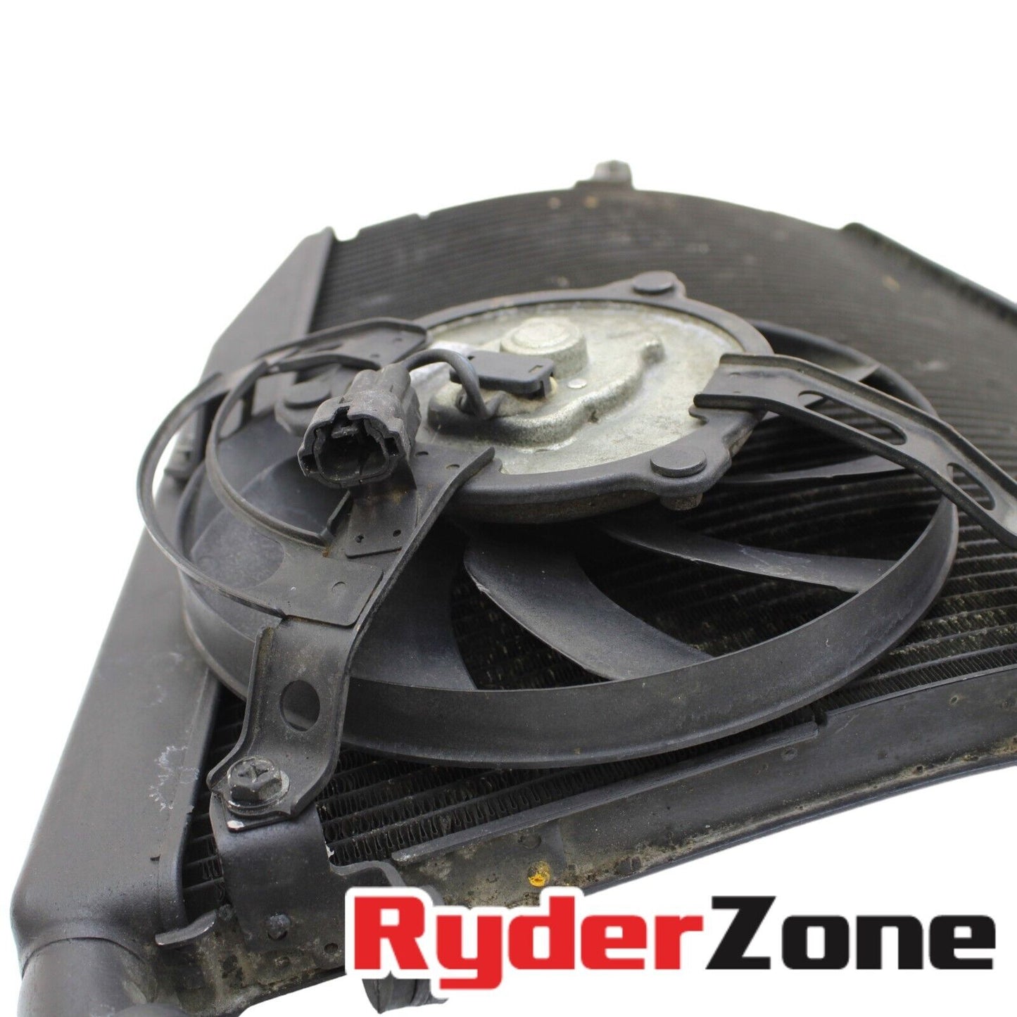 2006 2007 HONDA CBR1000RR RADIATOR ENGINE COOLING SYSTEM FAN HOSE BLACK STOCK