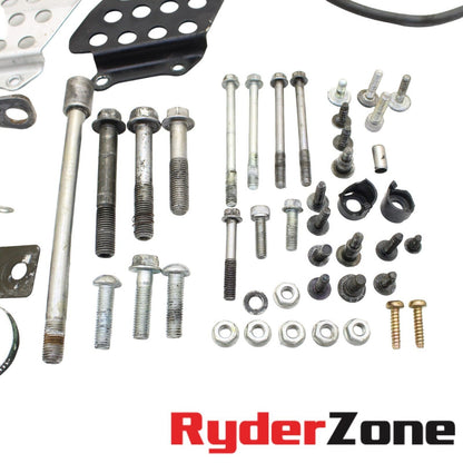 2006 2007 HONDA CBR1000RR HARDWARE  SET BOLTS HOSES FAIRING FOOT PEG GUARDS