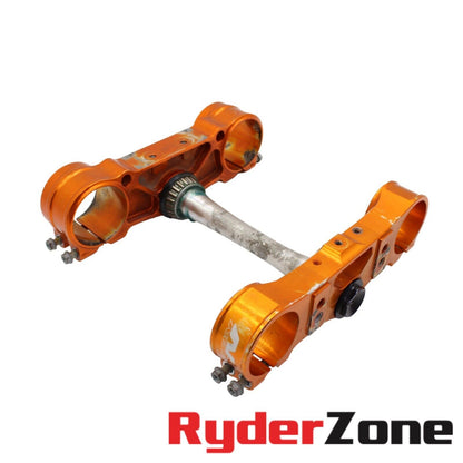 2016 - 2022 KTM 250 SXF NEKEN ABRAZADERA DE TRIPLE ÁRBOL SUPERIOR INFERIOR NARANJA RECTA 