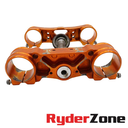 2016 - 2022 KTM 250 SXF NEKEN ABRAZADERA DE TRIPLE ÁRBOL SUPERIOR INFERIOR NARANJA RECTA 