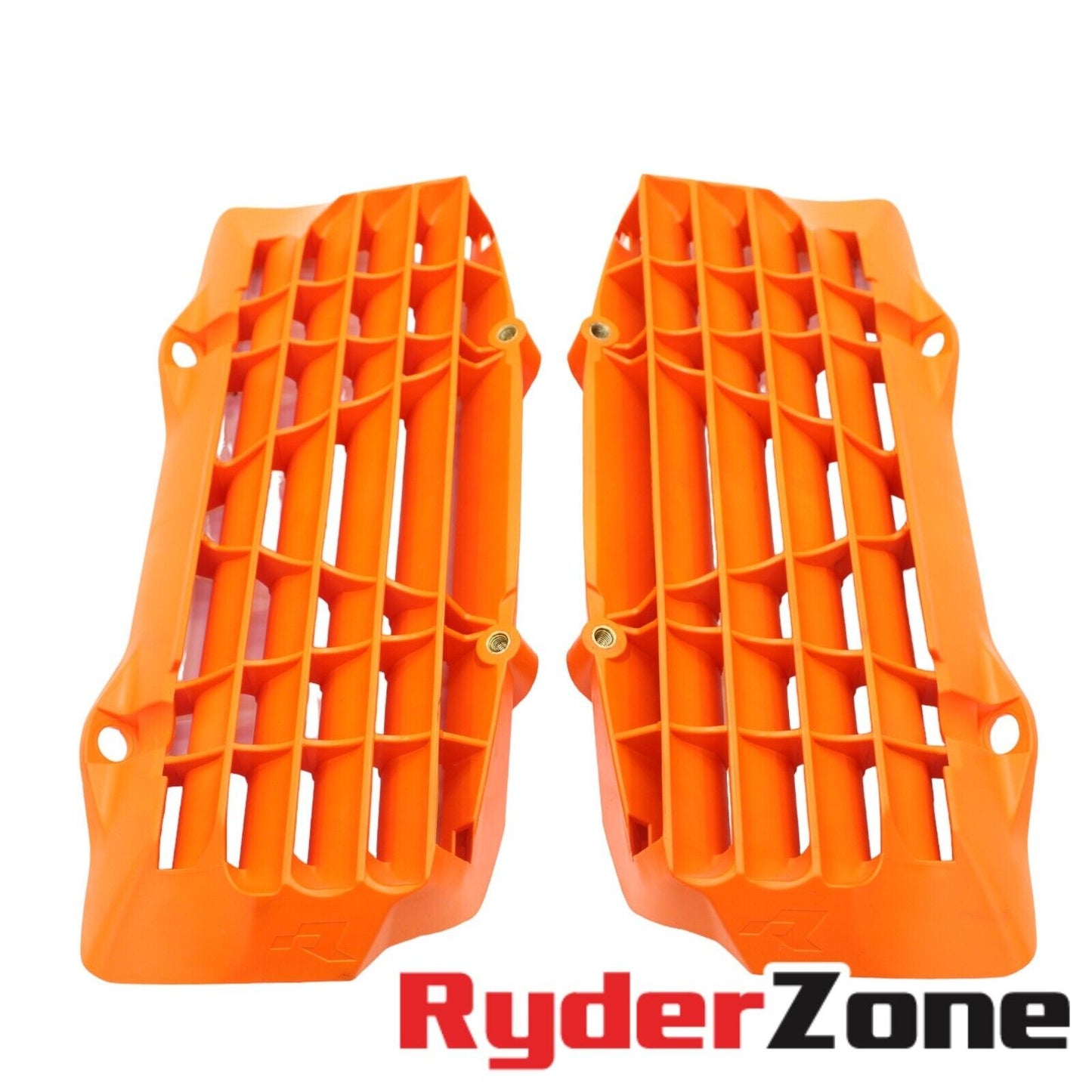 016 - 2018 KTM 250 SXF RADIATOR GUARDS FINS LEFT RIGHT PROTECTOR FACTORY EDITION