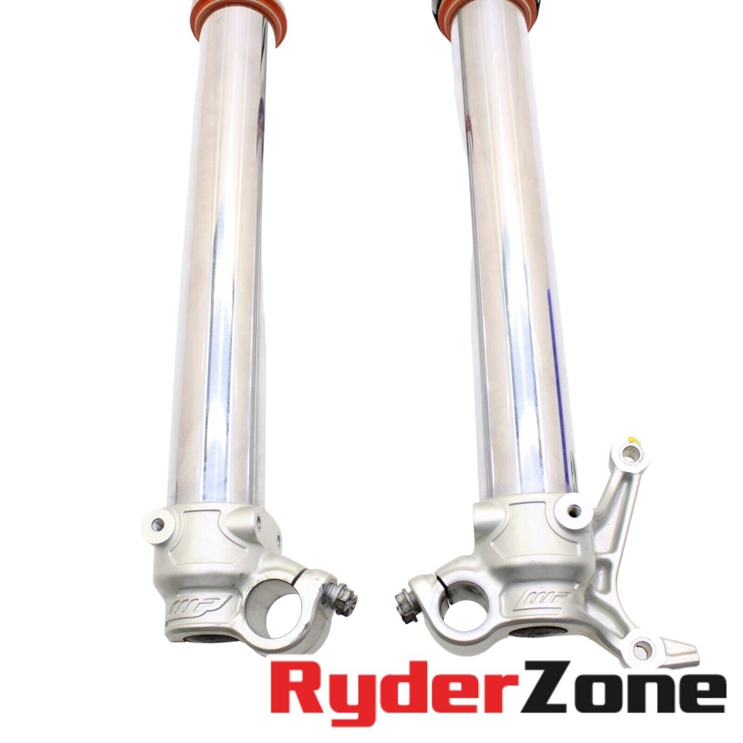 2016 - 2020 KTM  250 SXF WP FORKS FRONT SUSPSENSION SET LEFT RIGHT SILVER