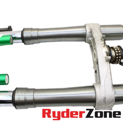 2016 - 2020 KAWASAKI NINJA ZX10R FORKS FRONT SUSPENSION SHOCK SET TRIPLE TREE OE